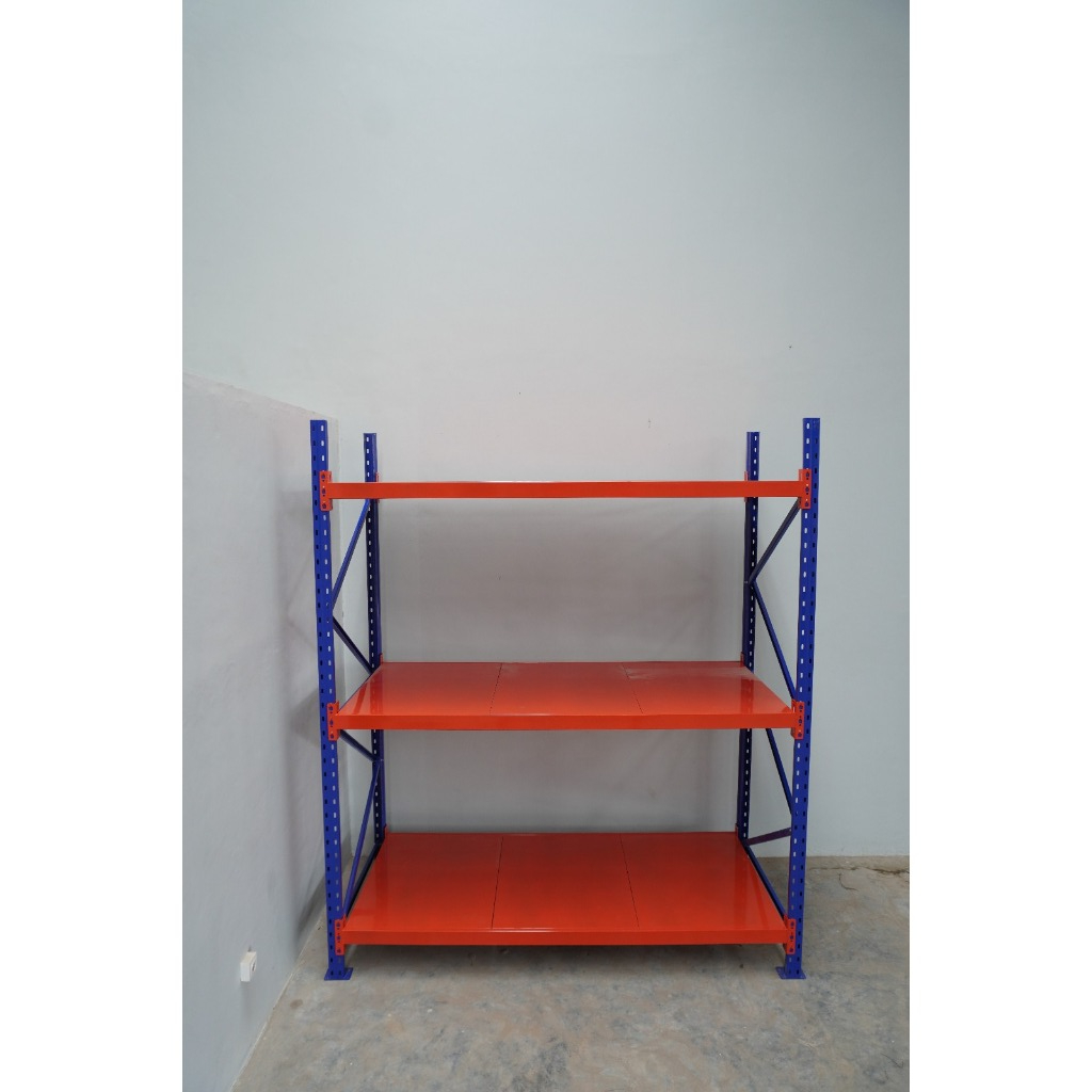 Rak Gudang Besar / Rak Gudang Besi 3 Susun Besar