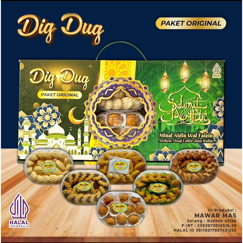 

Dig Dug Hampers Lebaran Kue Kering Hari Raya Paket Ramadhan Hari Raya Idul Fitri