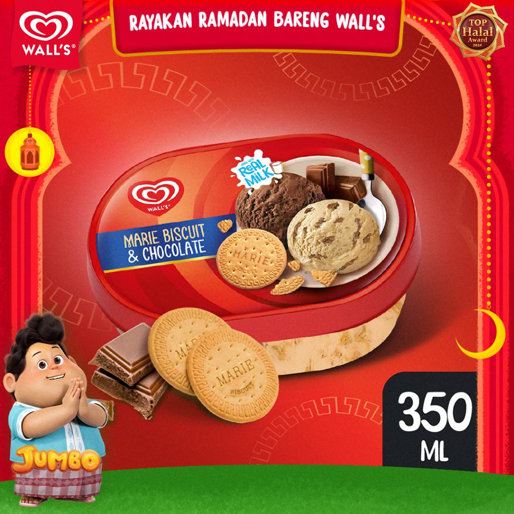 

Wall's Marie & Chocolate - Es Krim / Ice Cream Wall's