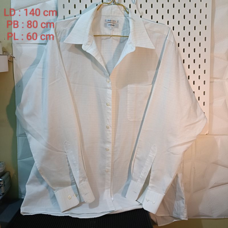 Kemeja big size kemeja jumbo pria kemeja putih D Urban size 17