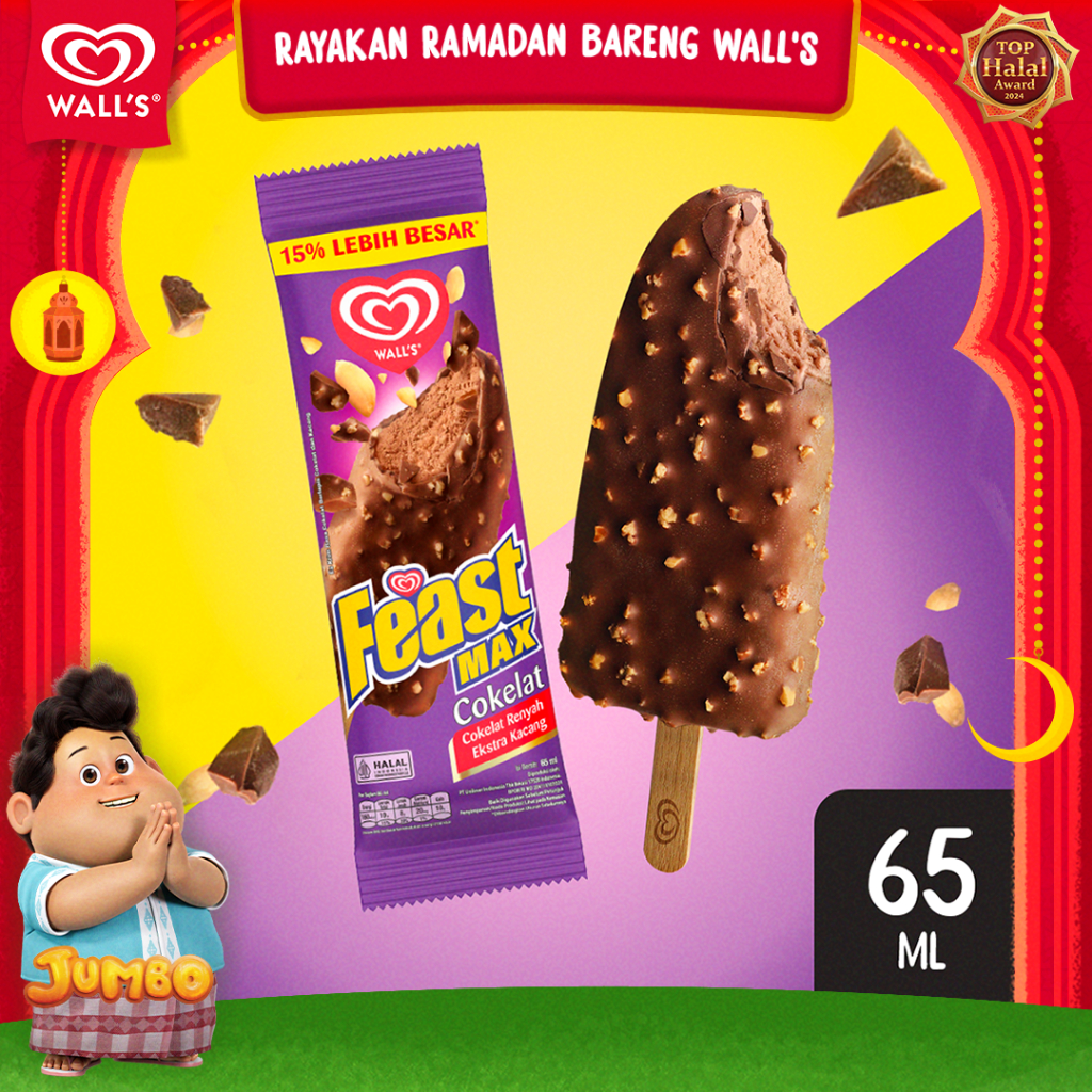 

Feast Coklat - Es Krim / Ice Cream Wall's