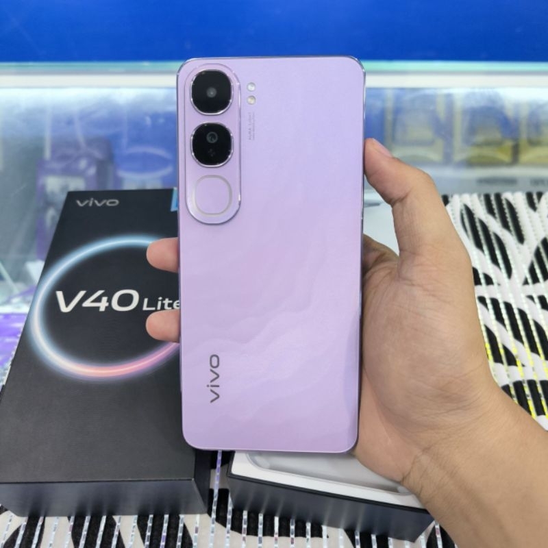 VIVO V40 LITE 8/256GB VIOLET SEKEN BERGARANSI ON RESMI