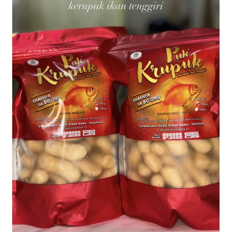 

krupuk amplang ikan tenggiri isi 2 pack