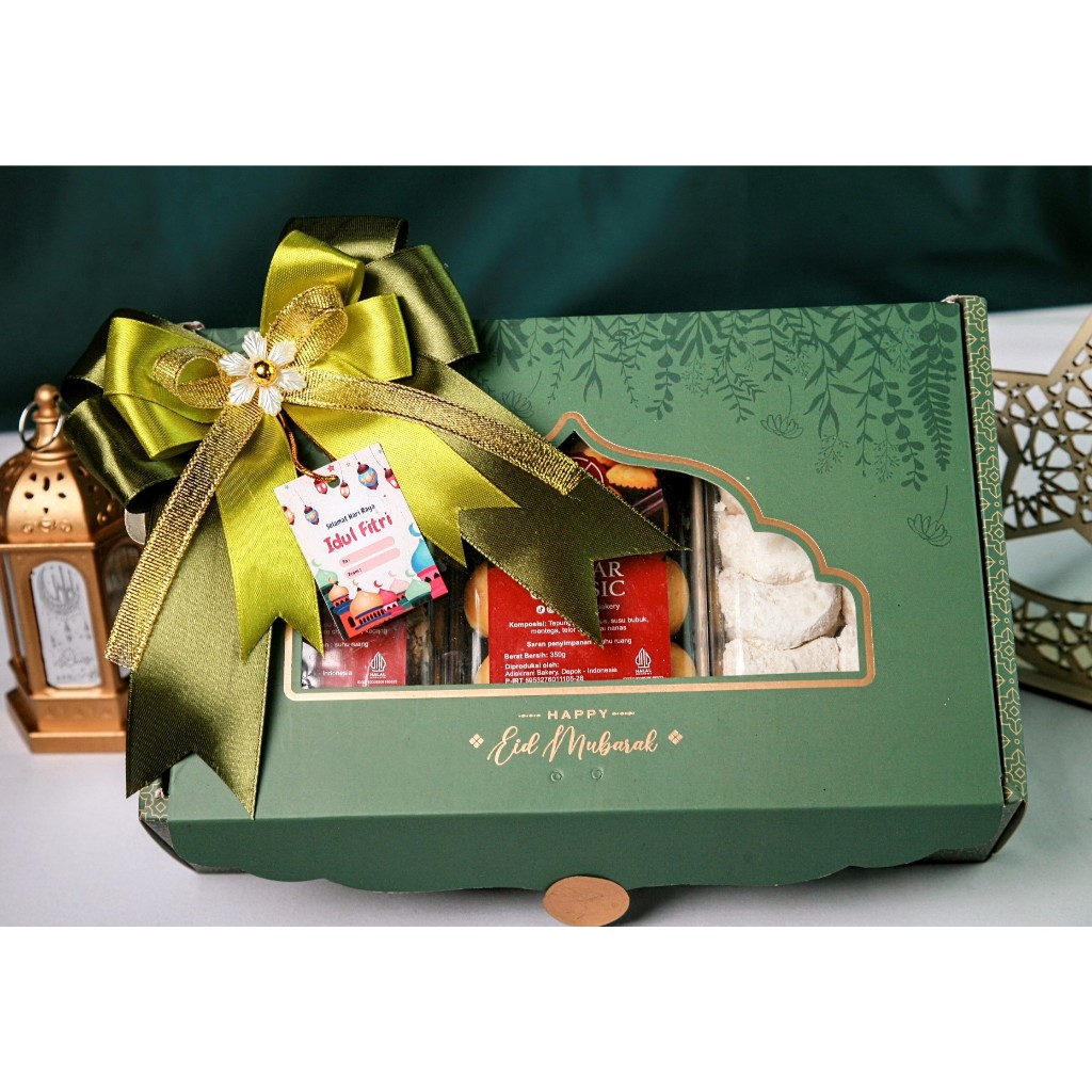 

PAKET KUE KERING - HAMPERS isi 3 Toples