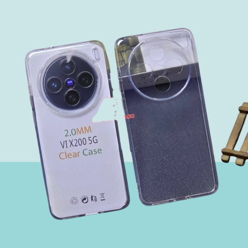Case VIVO X100 / X80 Pro / X60 / X200 / VIVO X200 PRO Casing Silikon Bening Softcase