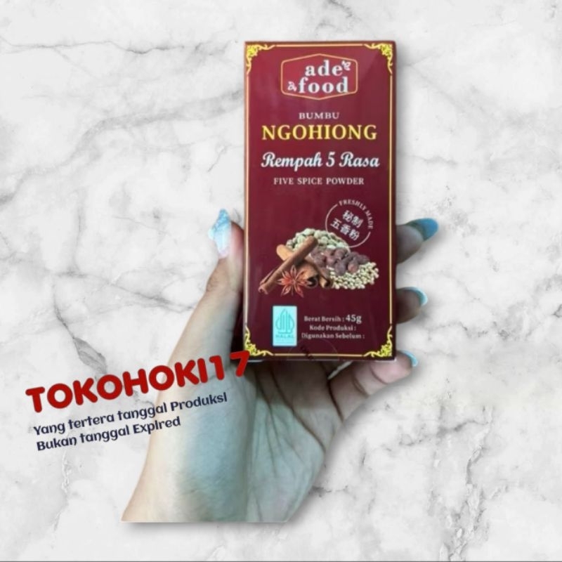 

Bumbu rempah ngohiong / rempah lima rasa wu xiang fen 五香粉