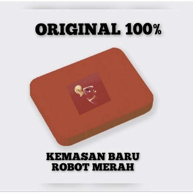 

Penghapus utk Gatal Robot Merah 7 gram Original 100%