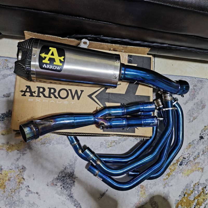 ARROW WORKS TITANIUM ZX25RR ZX4R FULLSYSTEM