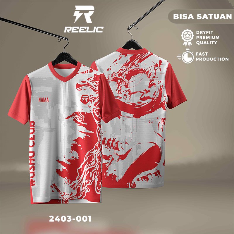 Jersey Baju Wushu  / Bela Diri / Jersey Full Printing Bebas Custom / FREE Custom Nama Nomor Punggung