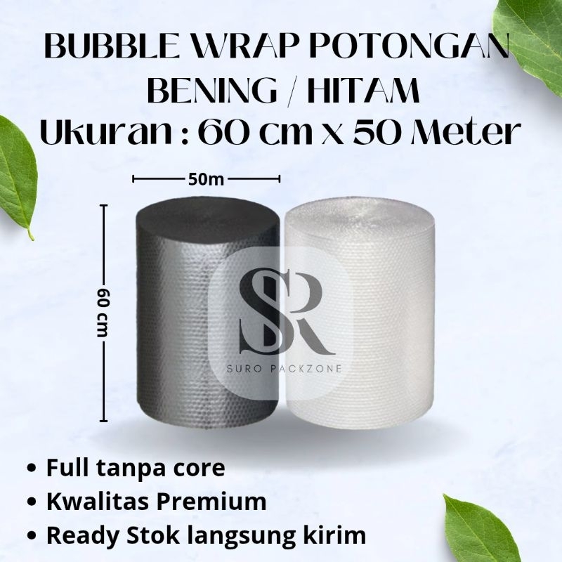 

Bubble Wrap Murah Premium Quality 60 CM x 50 M / Ready Bubble Wrap / Plastik Wrap