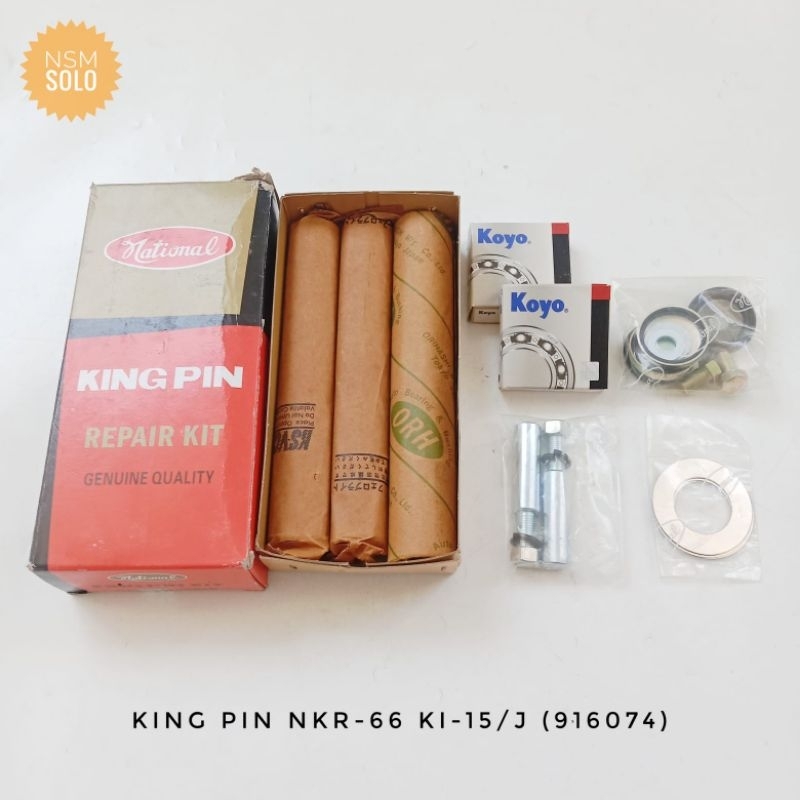 King Pen / King Pin Set Isuzu Elf NKR66 / NKR71 / NKR55 / NKR58 National Original Asli