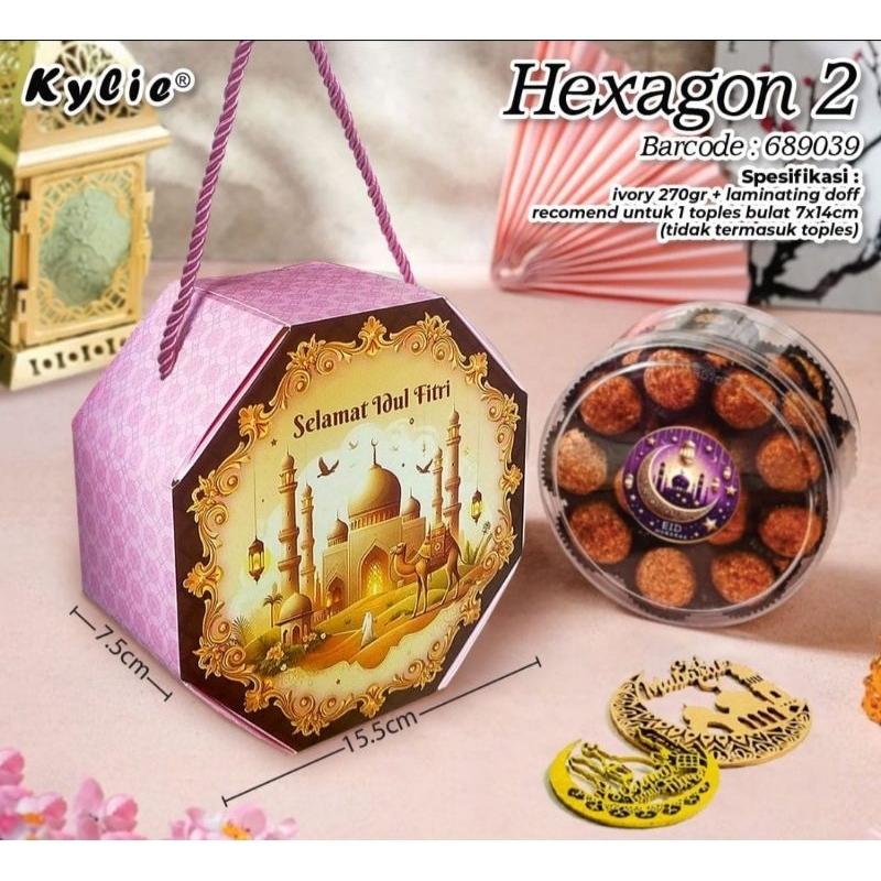 

BOX HAMPERS LEBARAN IDUL FITRI HEXAGON