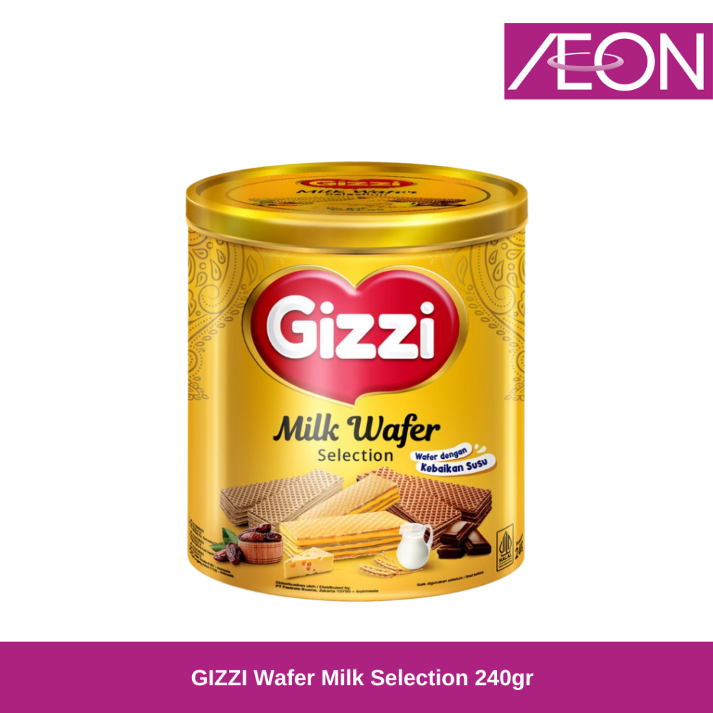 

GIZZI Wafer Milk Selection 240gr