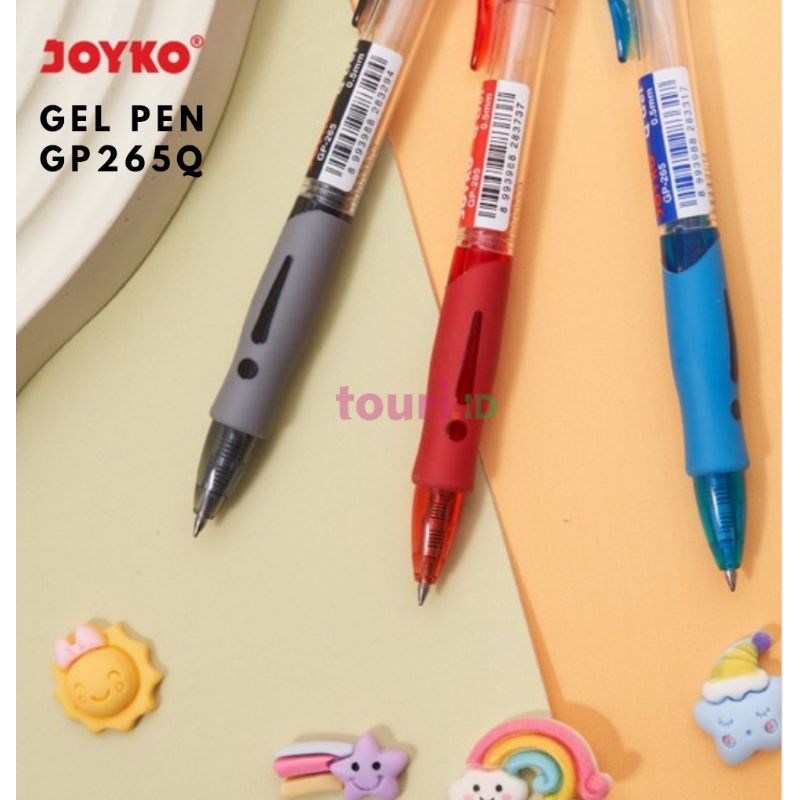 Ballpoint Gel Joyko GP265 Q / Pulpen Gel Joyko 0.5 / Bolpoin Gel 0.5