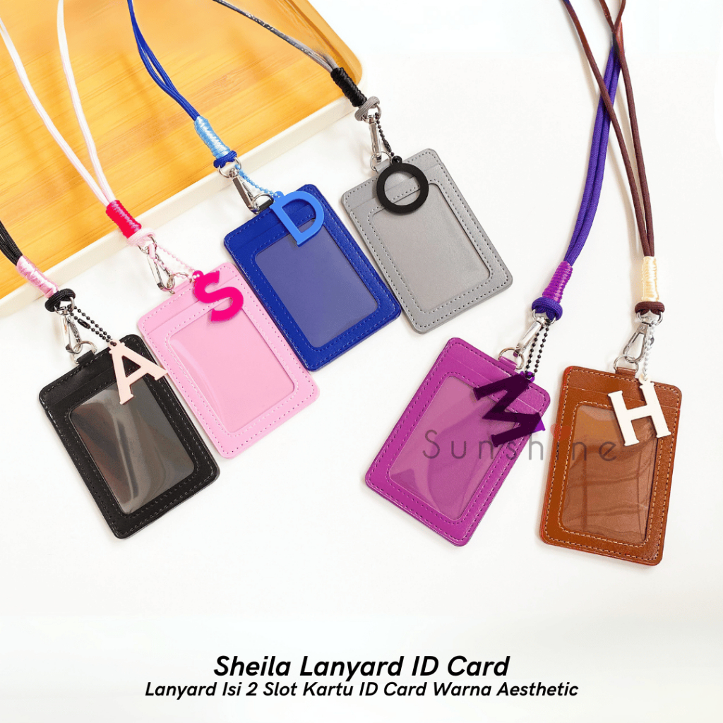 

Sunshinelove - Sheila Lanyard Name Tag ID Card Holder Paracord Aesthetic Bisa Pilih Huruf - Part 1