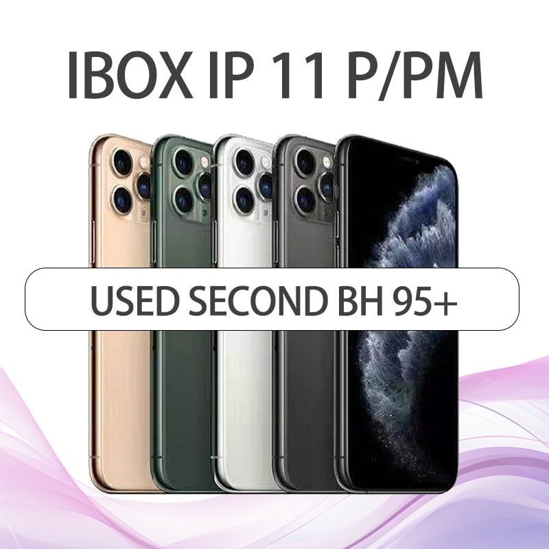 IBOX SECOND IP 11 PRO/PROMAX 256GB/64GB FULLSET SECOND LIKE NEW MULUS GOOD CONDITIONS