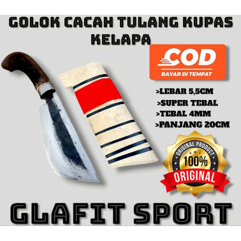 BETOK PREMIUM CACAH TULANG DAGING KUPAS KELAPA ORIGINAL