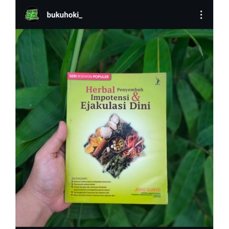 buku herbal penyembuh impotensi & ejakulasi dini