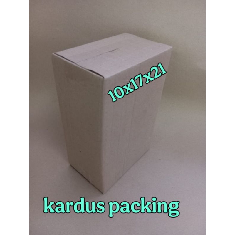 

kardus packing UK 10x17x21 kardus besar