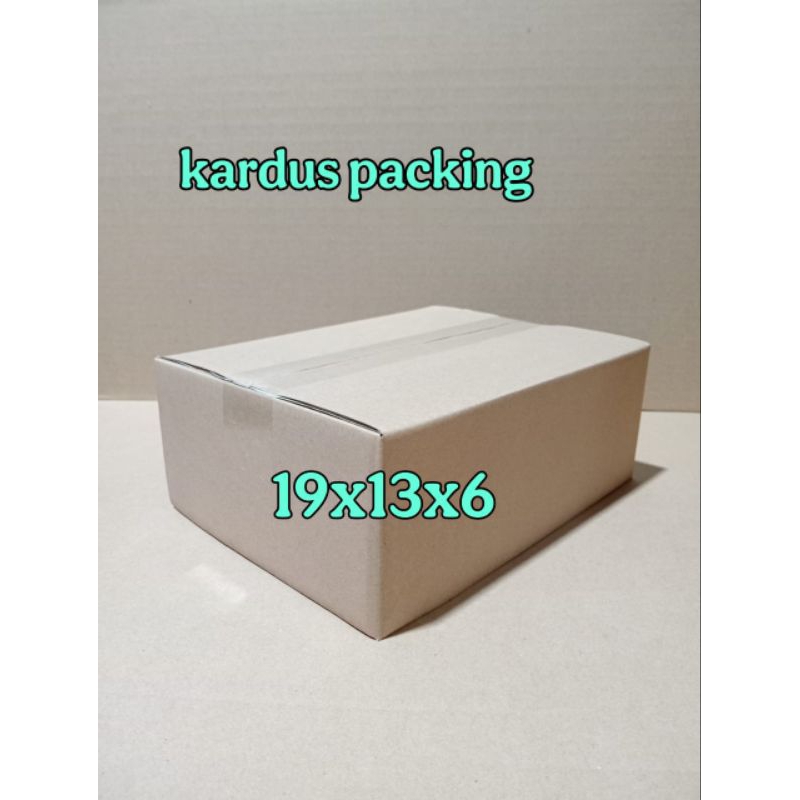 

kardus packing UK 19x13x6 kardus kecil kardus besar