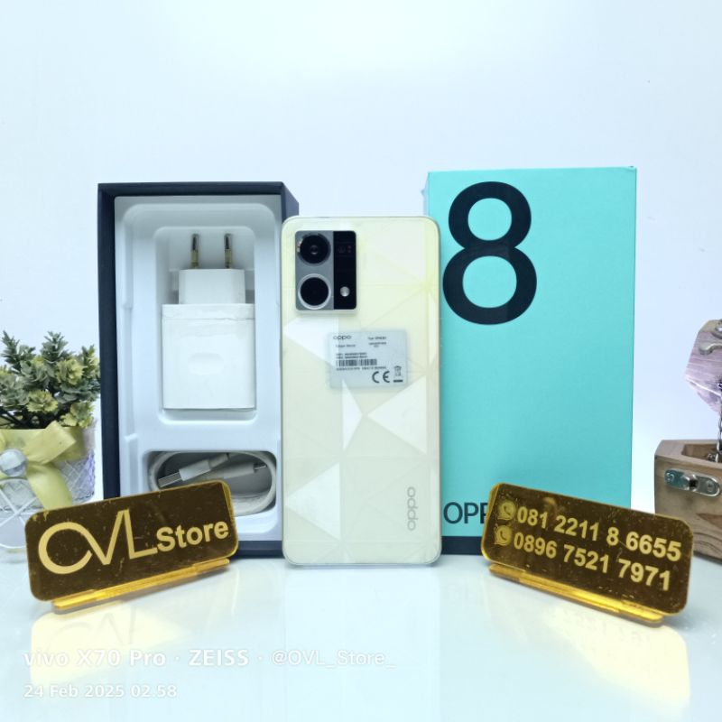 Oppo Reno 8 RAM 8/256 GB HP Second Murah