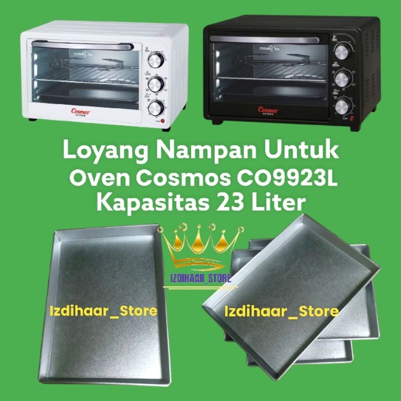 2 pcs loyang oven cosmos 23 liter / Oven cosmos kapasitas 23 liter / Oven cosmos CO9923L / Loyang ov