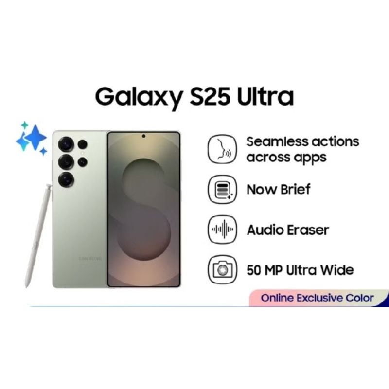 SAMSUNG S25 ULTRA BARU GARANSI RESMI