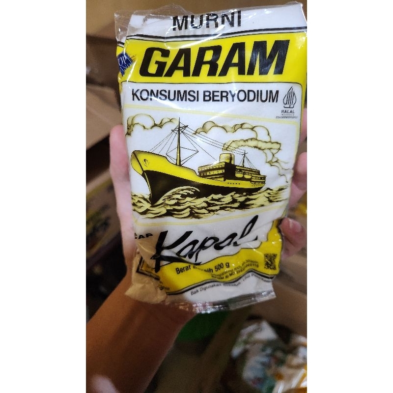 

Garam murni 1kg cap kapal