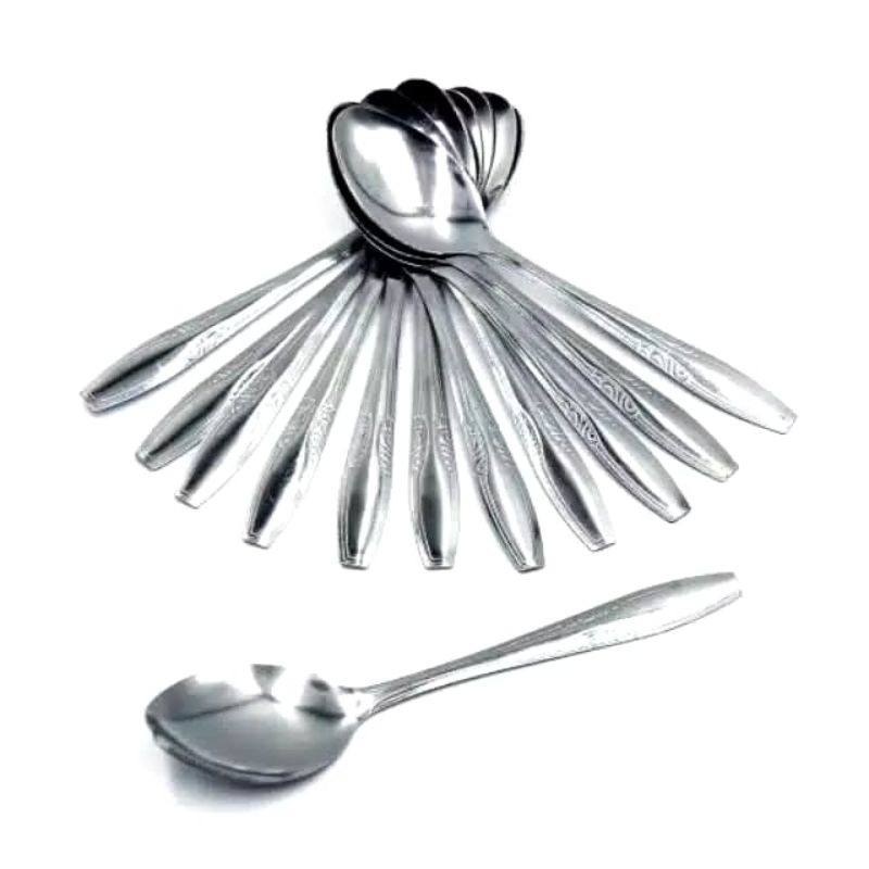 SENDOK MAKAN/SENDOK MAKAN STAINLESS/1 LUSIN SENDOK MAKAN MURAH/SENDOK MURAH