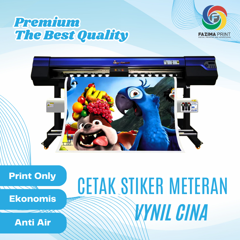 

Print ONLY Sticker Vinyl China, Print Stiker Vinyl Meteran, Stiker Branding Mobil Dinding Kulkas Dll