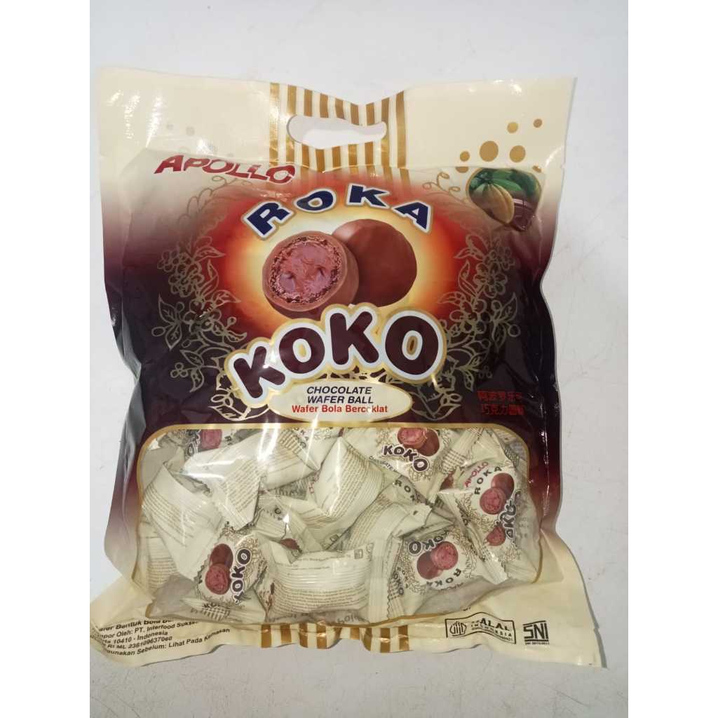

Apollo Koko Chocolate Wafer Ball 250 gr
