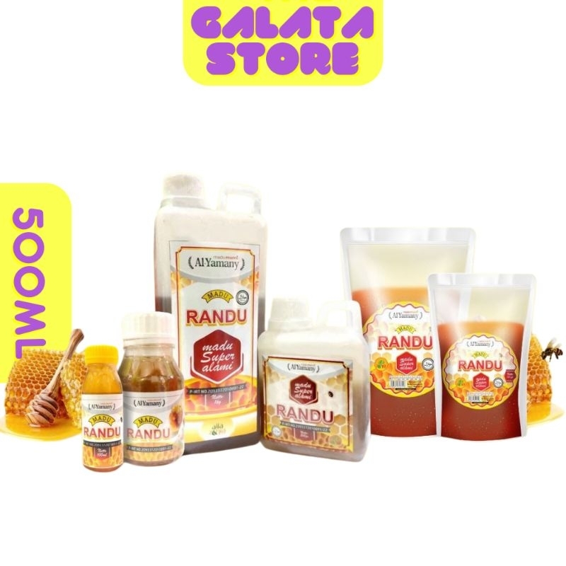 

MADU RANDU AL YAMANY 500ml Madu Asli Jaminan 100% Uang Kembali ALYAMANY