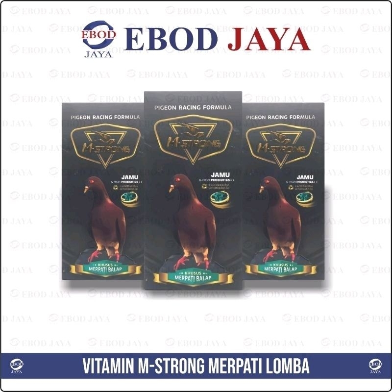 M-STRONG VITAMIN BURUNG MERPATI LOMBA VITAMIN KHUSUS BURUNG MERPATI