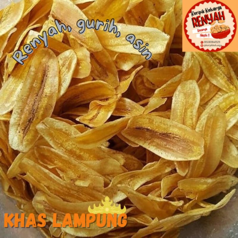 

Keripik Pisang Renyah Asin Gurih 250g, 500g, 1kg Khas Lampung