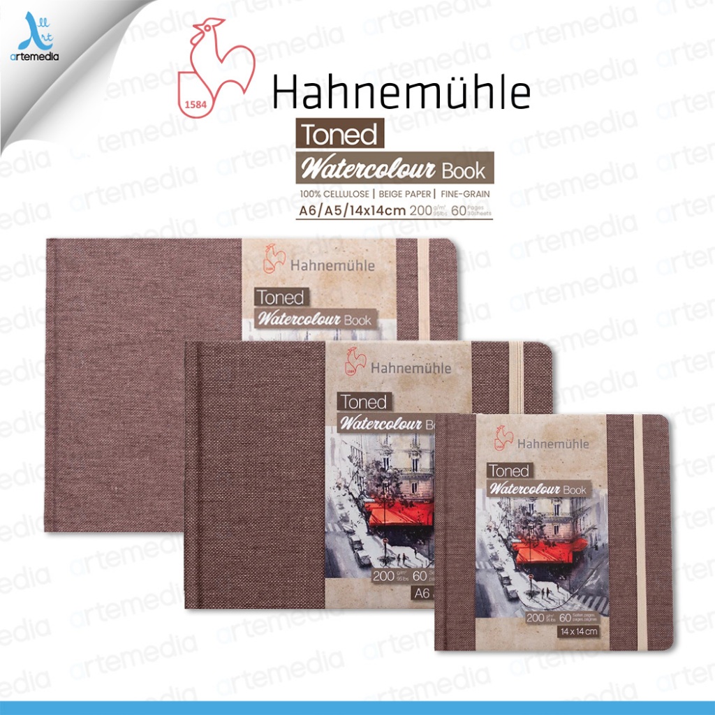 

Hahnemuhle Watercolor Journal Beige Toned Paper Book