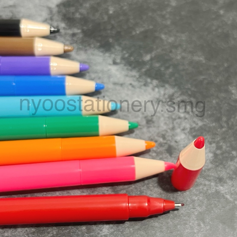 

(1 PC) PULPEN WARNA PENCILTIC ZEBRA 0.4MM FINE