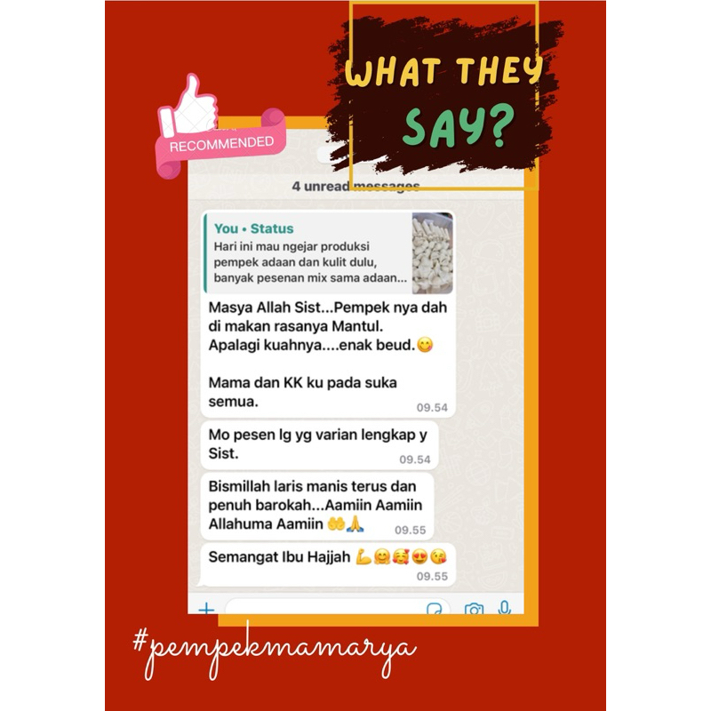 

RB PEMPEK MAMARYA Pempek Palembang Asli Ikan Tenggiri