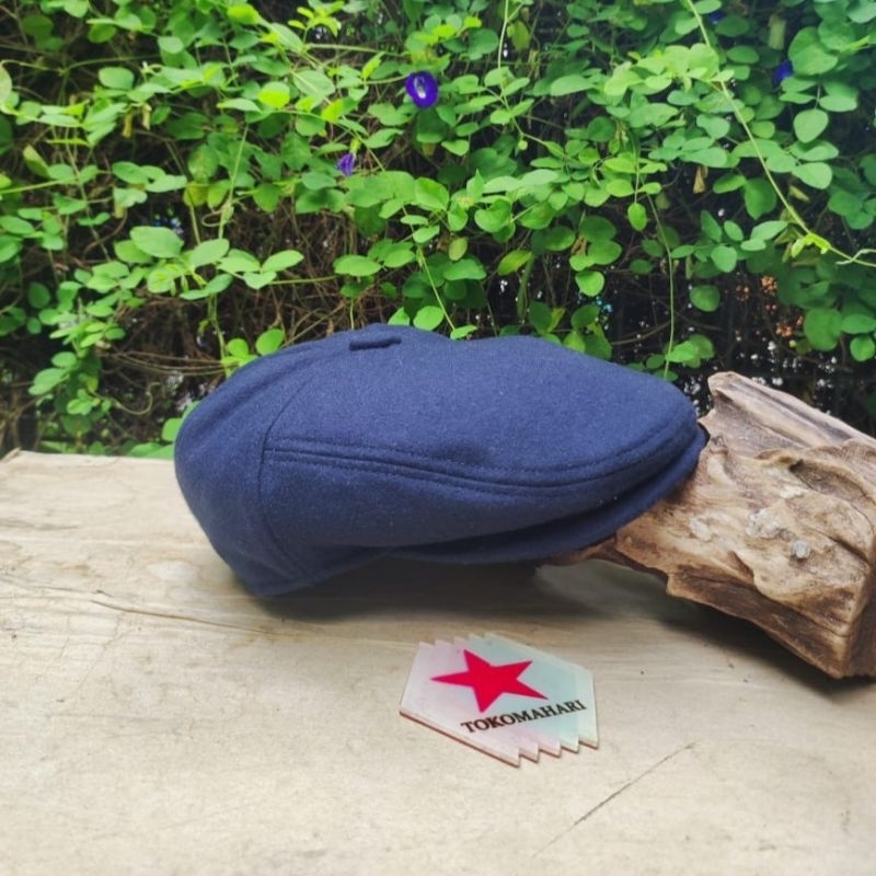 Flatcap / topi pet / topi pelukis / painter hat / topi patino