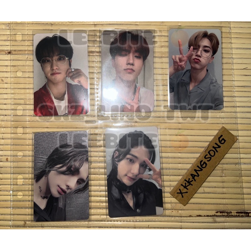 STRAY KIDS SKZ HAN JISUNG PHOTOCARD PC SUBK VC INLIFE NOEASY MMT REDLIGHT WOLFGANG LD HYUNJIN GANGBA