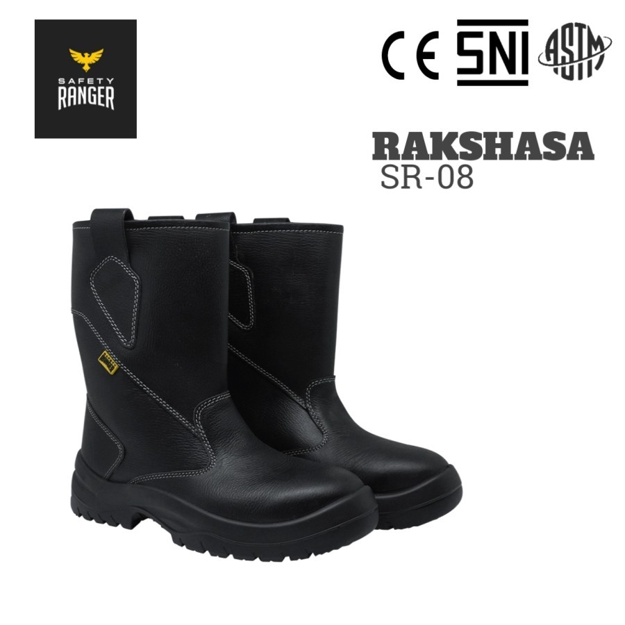 Sepatu Safety Ranger Rakshasa SR-08 | Safety Shoes Ranger - Berkualitas