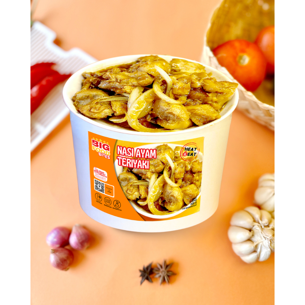 

Nasi Ayam Teriyaki Rice Bowl Beku Chicken Frozen Big Food Bites Meals Siap Saji Instan Enak Murah