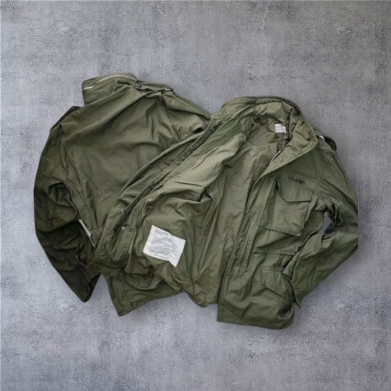 Field Jacket M65 white zipper Vietnam War