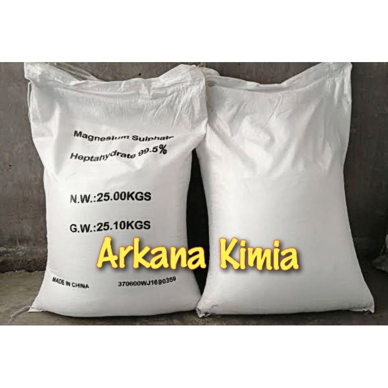 

Garam Inggris 25 Kg / Magnesium Sulfate 25 Kg / Epsom Salt 25 Kg / MgSO4 25 Kg