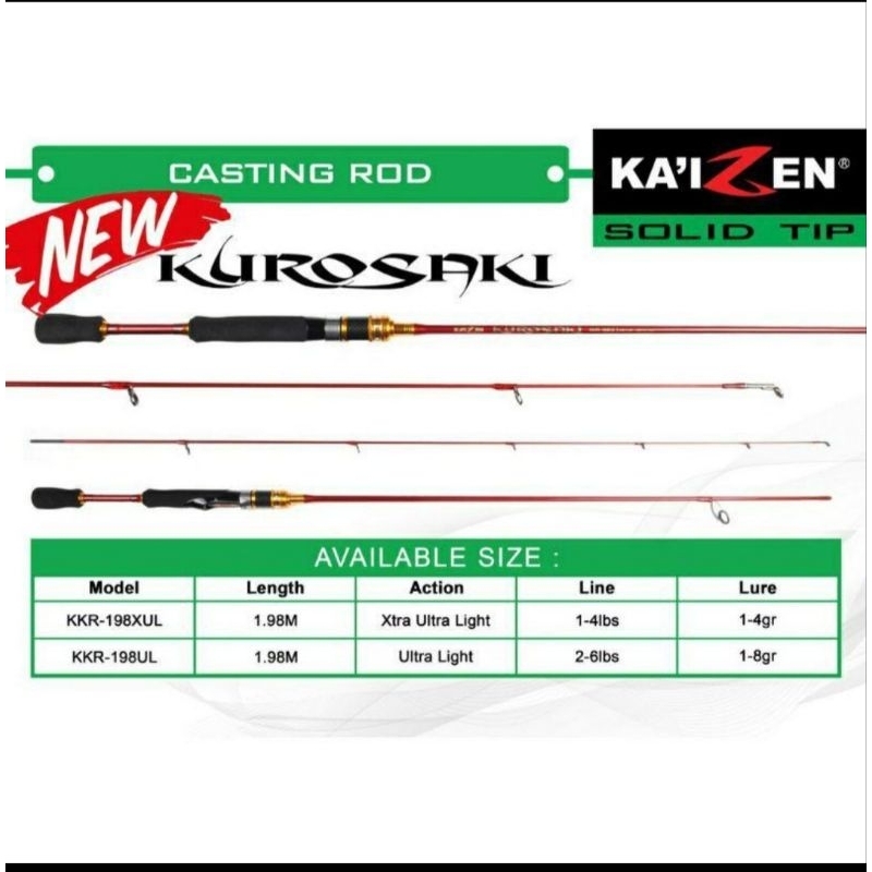 JORAN PANCING KAIZEN KUROSAKI 198 ULTRALIGHT