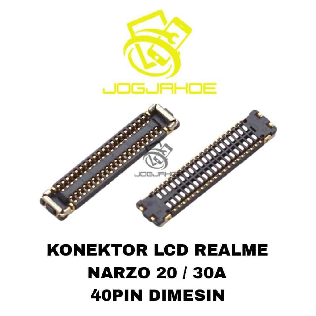 KONEKTOR LCD REALME NARZO 20 / 30A CON LCD