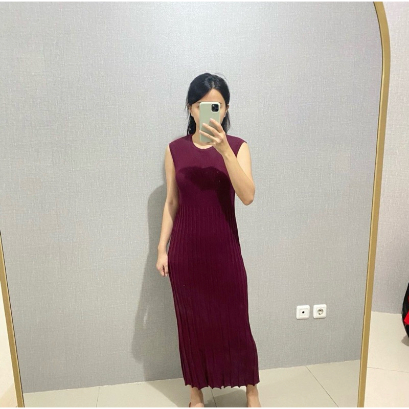 In Kano Maroon Red Dress