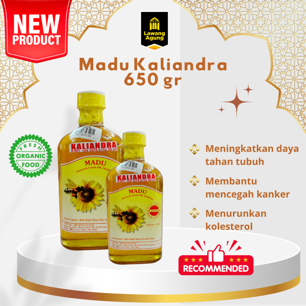 

MADU KALIANDRA 650GR