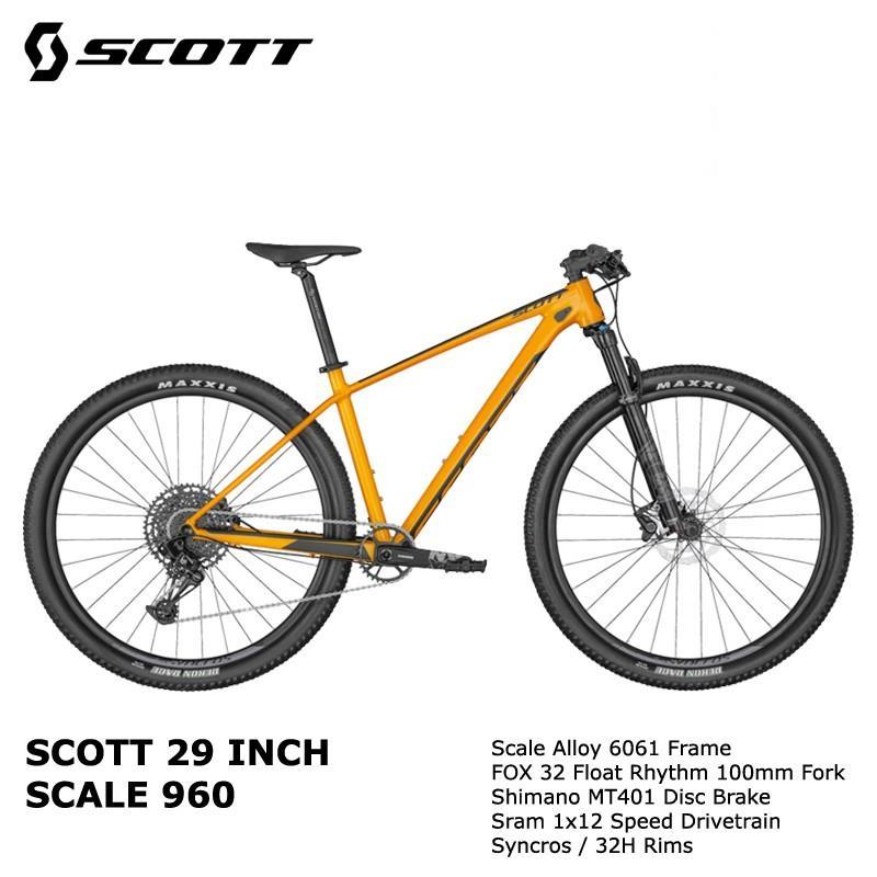 SCOTT SCALE 960 [29 INCH] SEPEDA MTB 12 SPEED