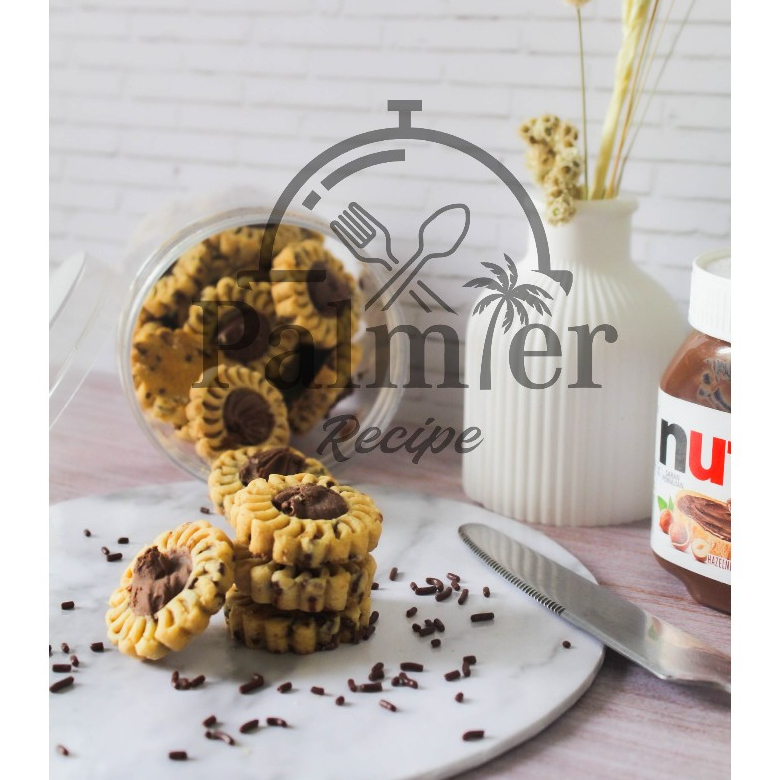 

Nutella Butter Cookies | Kue Premium Lebaran