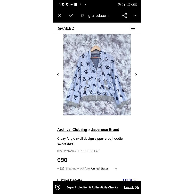 Japanese brand, crazy angel